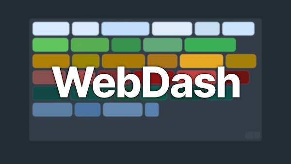 WebDash Cover Image